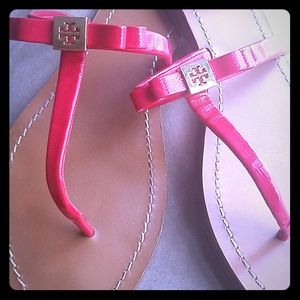 Beautiful Tory Burch Red Sandals